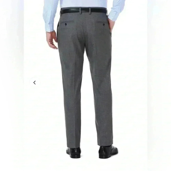 J.M. Haggar Premium Stretch Suit Pant - Flat Front - Picture 2 of 7